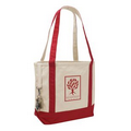Small Accented Boat Tote